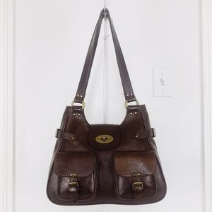🎉WEEKEND SALE🎉 MULBERRY Annie Dark Chestnut  Bag